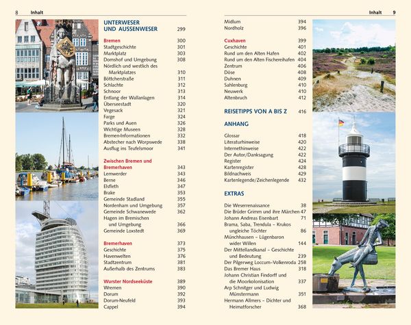 Produktbild: TRESCHER Reisef&uuml;hrer Weser