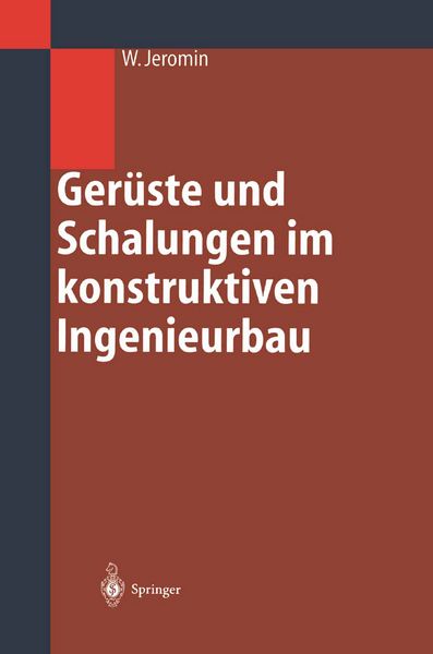 Produktbild: Ger&uuml;ste und Schalungen im konstruktiven Ingenieurbau