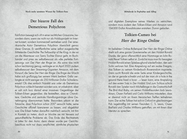 Produktbild: Noch mehr unn&uuml;tzes Wissen f&uuml;r Tolkien-Fans