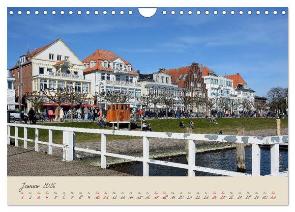 Produktbild: Liebenswertes Travem&uuml;de (Wandkalender 2026 DIN A4 quer), CALVENDO Monatskalender