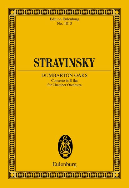 Produktbild: Concerto in Eb "Dumbarton Oaks"