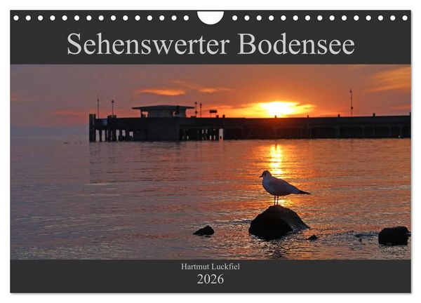 Produktbild: Sehenswerter Bodensee (Wandkalender 2026 DIN A4 quer), CALVENDO Monatskalender