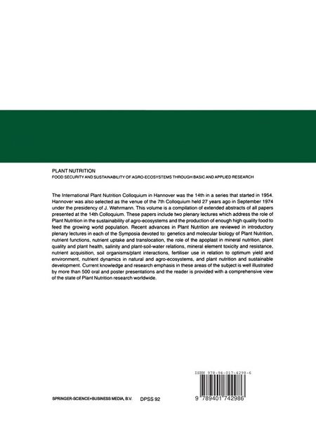 Produktbild: Plant Nutrition