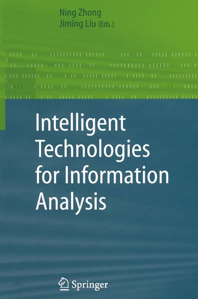 Produktbild: Intelligent Technologies for Information Analysis