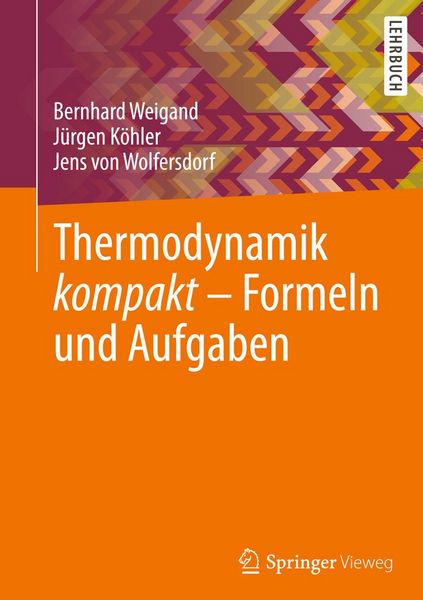 Produktbild: Thermodynamik kompakt - Formeln und Aufgaben