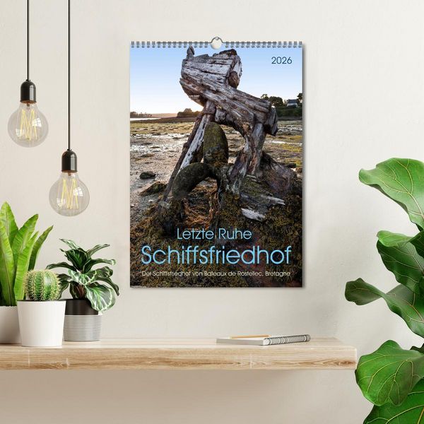 Produktbild: Letzte Ruhe Schiffsfriedhof (Wandkalender 2026 DIN A3 hoch), CALVENDO Monatskalender