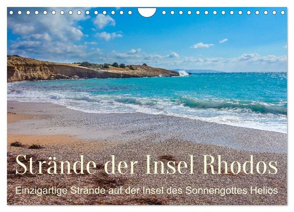 Produktbild: Str&auml;nde der Insel Rhodos (Wandkalender 2027 DIN A4 quer), CALVENDO Monatskalender