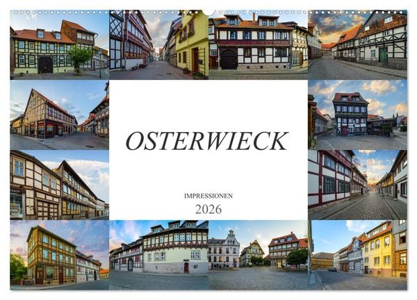 Produktbild: Osterwieck Impressionen (Wandkalender 2026 DIN A2 quer), CALVENDO Monatskalender