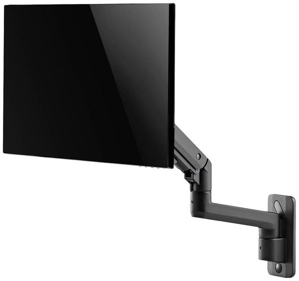 Produktbild: LogiLink BP0169 Monitor-Wandhalterung 1 Display(s) Schwarz Drehbar, H&ouml;henverstellbar, Neigbar, Rotierbar, Schwenkbar