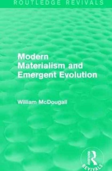 Produktbild: McDougall, W: Modern Materialism and Emergent Evolution