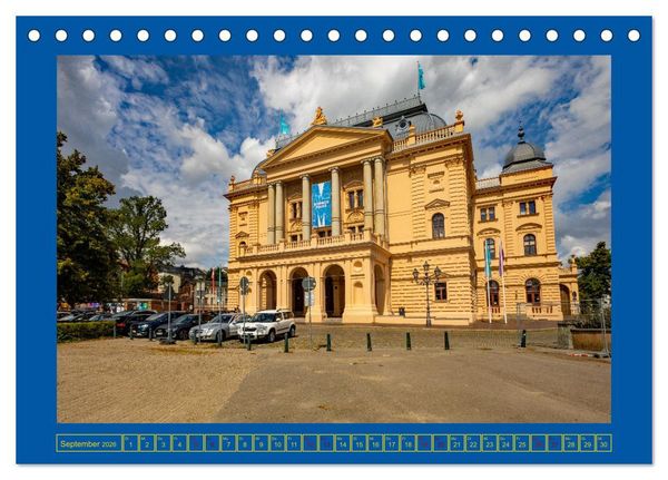Produktbild: Schwerin - Wir sind Welterbe (Tischkalender 2026 DIN A5 quer), CALVENDO Monatskalender