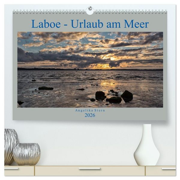Produktbild: Laboe - Urlaub am Meer (hochwertiger Premium Wandkalender 2026 DIN A2 quer), Kunstdruck in Hochglanz