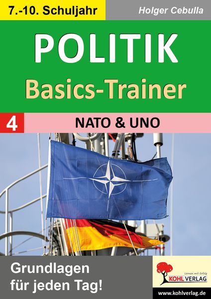 Produktbild: Politik-Basics-Trainer / Band 4: NATO und UNO