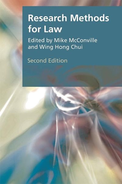 Produktbild: Research Methods for Law