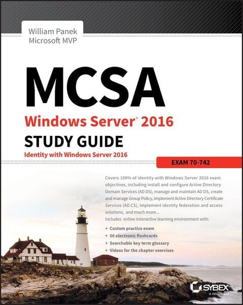 Produktbild: MCSA Windows Server 2016 Study Guide: Exam 70-742
