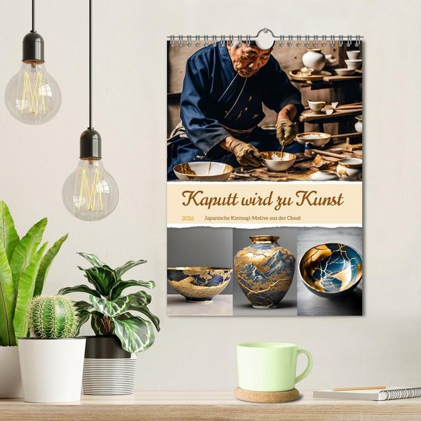 Produktbild: Kaputt wird zu Kunst (Wandkalender 2026 DIN A4 hoch), CALVENDO Monatskalender