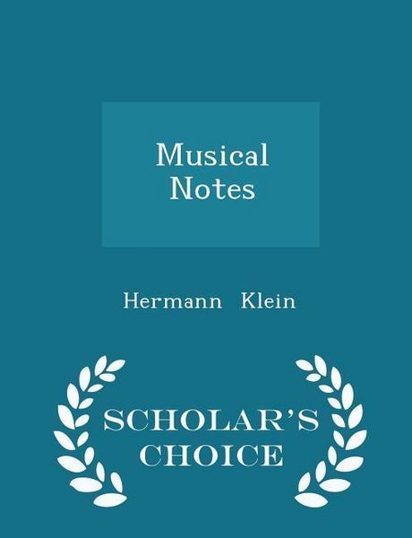 Produktbild: Musical Notes - Scholar's Choice Edition