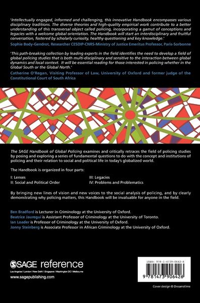 Produktbild: The SAGE Handbook of Global Policing