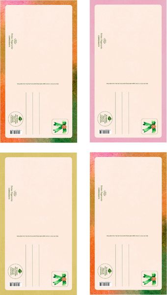 Produktbild: Karte mit Bleistift - Blumengr&uuml;&szlig;e - Sch&ouml;ner Schenken