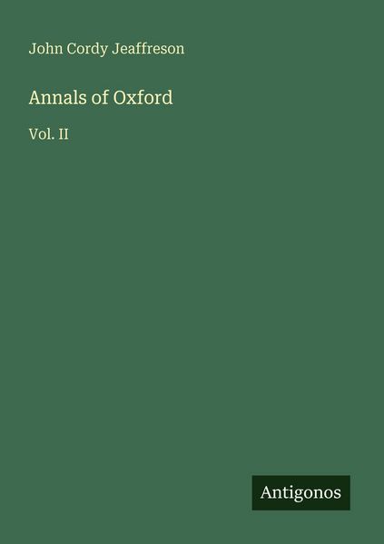 Produktbild: Annals of Oxford