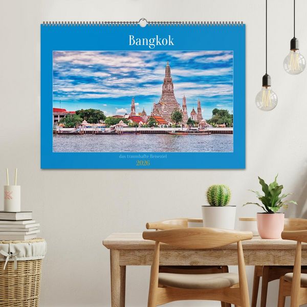 Produktbild: Bangkok das traumhafte Reiseziel (Wandkalender 2026 DIN A2 quer), CALVENDO Monatskalender