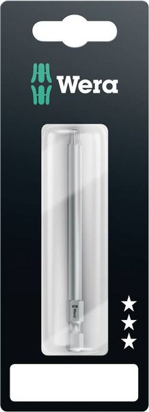 Produktbild: Wera 867/4 Z 89mm SB SiS 05073526001 Torx-Bit T 10 Werkzeugstahl legiert, z&auml;hhart F 6.3 1St.