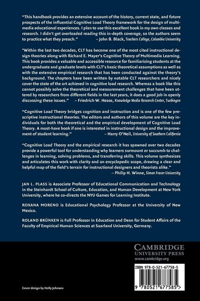 Produktbild: Cognitive Load Theory