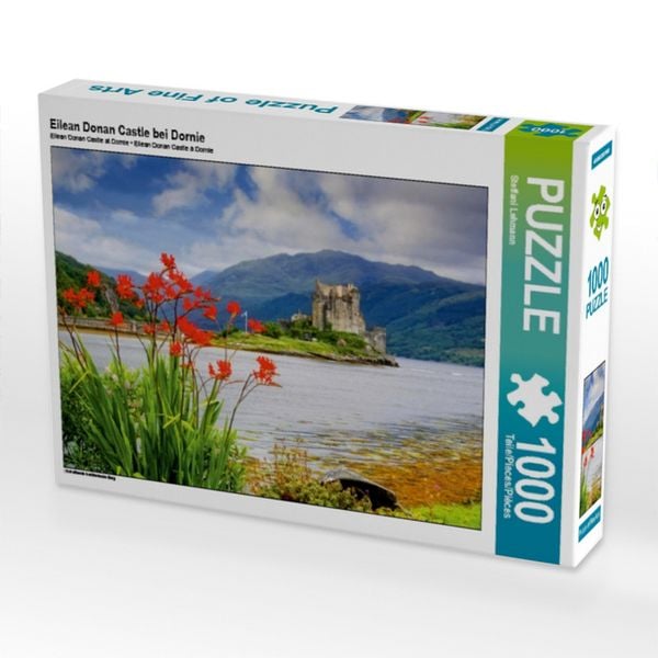 Produktbild: CALVENDO Puzzle Eilean Donan Castle bei Dornie | 1000 Teile Lege-Gr&ouml;&szlig;e 64x48cm Foto-Puzzle f&uuml;r gl&uuml;ckliche Stunden