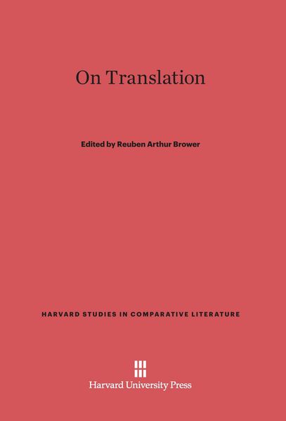 Produktbild: On Translation