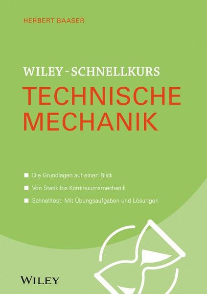 Produktbild: Wiley-Schnellkurs Technische Mechanik