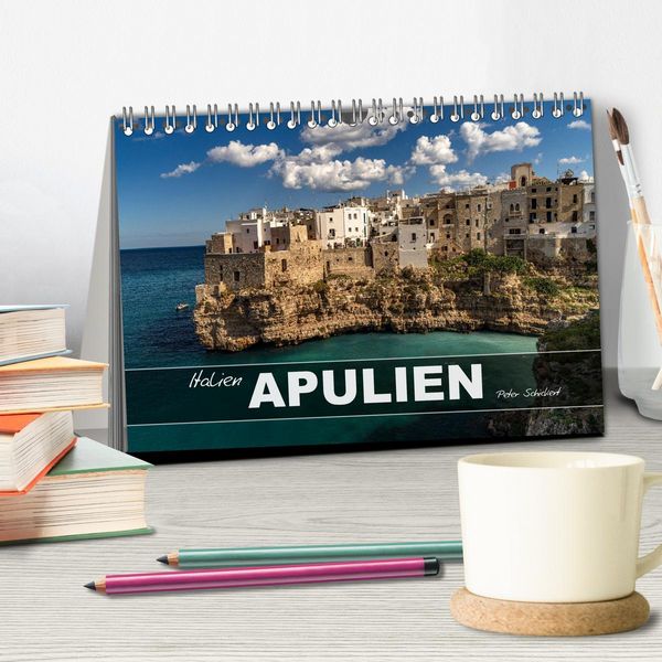 Produktbild: Italien - Apulien (Tischkalender 2026 DIN A5 quer), CALVENDO Monatskalender