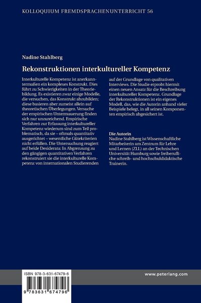 Produktbild: Rekonstruktionen interkultureller Kompetenz