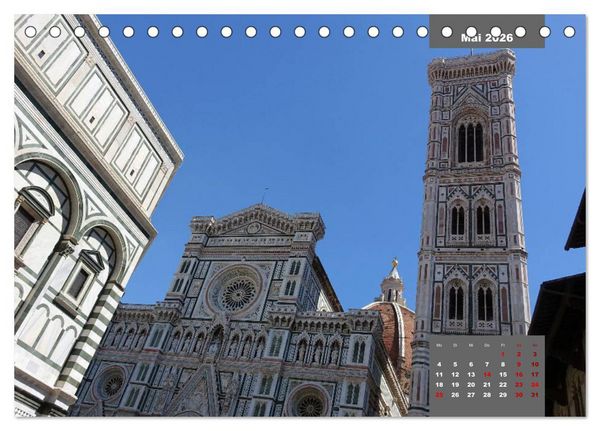 Produktbild: Toskana - eine der sch&ouml;nsten Regionen Italiens (Tischkalender 2026 DIN A5 quer), CALVENDO Monatskalender