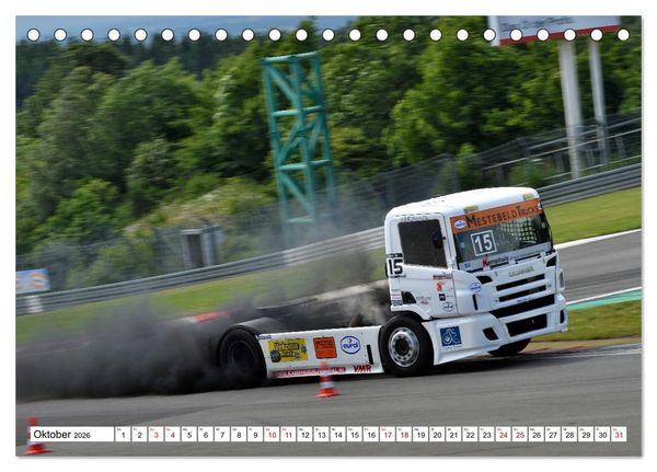 Produktbild: Abenteuer TRUCK RACING (Tischkalender 2026 DIN A5 quer), CALVENDO Monatskalender
