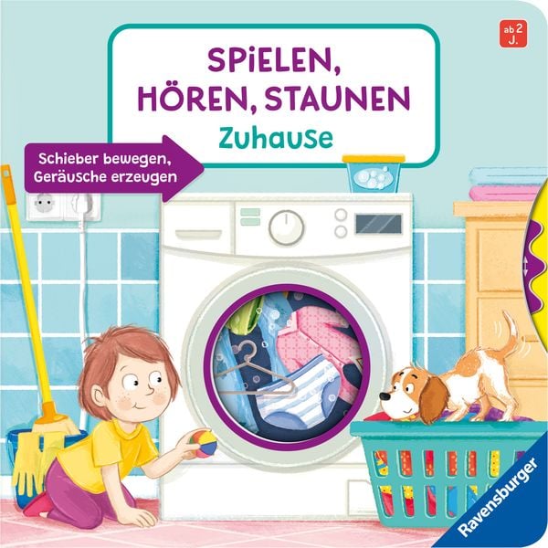 Spielen, hören, staunen - Zuhause, Gebundene Ausgabe von Katharina Wieker, Ravensburger Verlag GmbH, 9783473419098