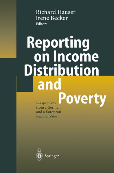 Produktbild: Reporting on Income Distribution and Poverty