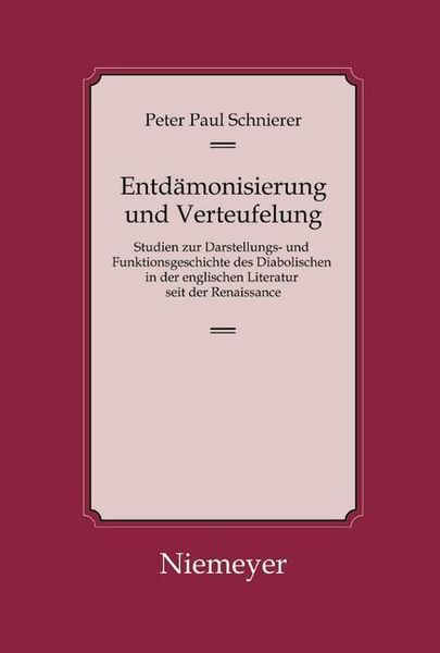 Produktbild: Entd&auml;monisierung und Verteufelung