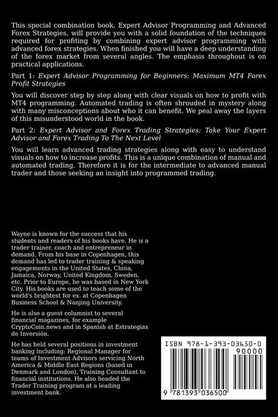 Produktbild: Expert Advisor Programming and Advanced Forex Strategies