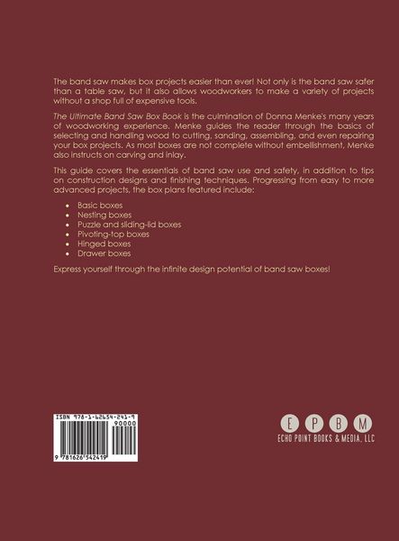 Produktbild: The Ultimate Band Saw Box Book