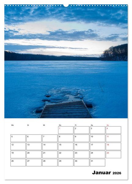 Produktbild: Usedom - Inseltraum im Norden (hochwertiger Premium Wandkalender 2026 DIN A2 hoch), Kunstdruck in Hochglanz