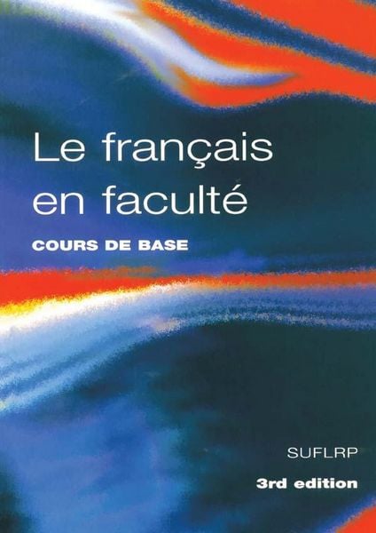 Produktbild: Le Francais en Faculte