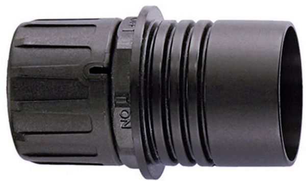 Produktbild: HellermannTyton 166-25000 HG13-R16 Gewindeadapter Schwarz 1St.