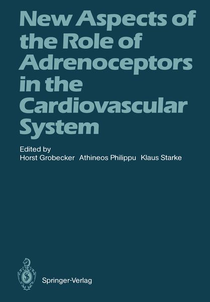 Produktbild: New Aspects of the Role of Adrenoceptors in the Cardiovascular System