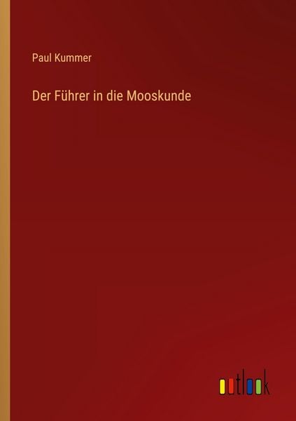 Produktbild: Der F&uuml;hrer in die Mooskunde