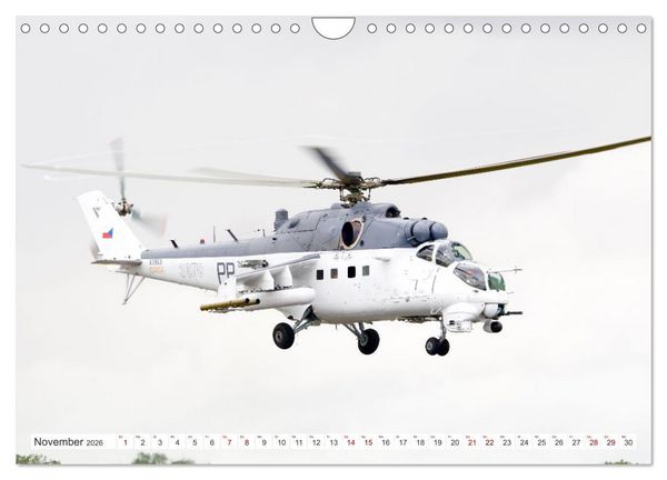 Produktbild: Hubschrauber in Action (Wandkalender 2026 DIN A4 quer), CALVENDO Monatskalender