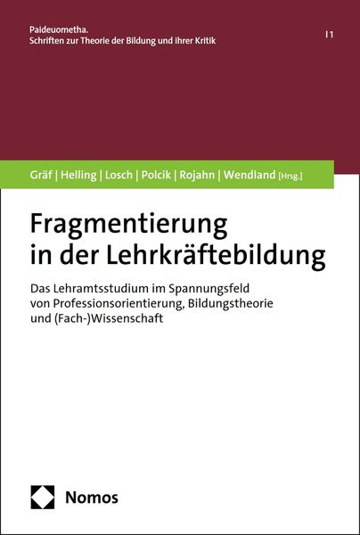 Produktbild: Fragmentierung in der Lehrkr&auml;ftebildung