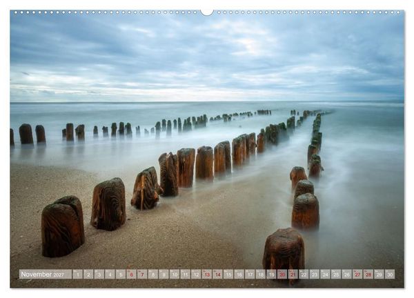 Produktbild: Land. Licht. Meer. (hochwertiger Premium Wandkalender 2027 DIN A2 quer), Kunstdruck in Hochglanz