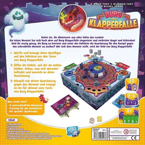 Produktbild: Burg Klapperfalle (Spiel)