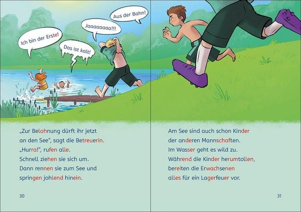 Produktbild: Lesel&ouml;wen 2. Klasse - Abenteuer im Fu&szlig;ballcamp