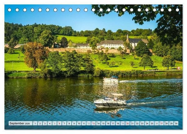 Produktbild: Romantisches Heidelberg &ndash; 12 Traummotive voller Magie und Geschichte (Tischkalender 2026 DIN A5 quer), CALVENDO Monatskalender